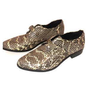 Dolce Vita Snakeskin Oxfords
